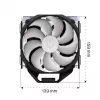 Endorfa Fortis 5 ARGB Black CPU aušintuvas
