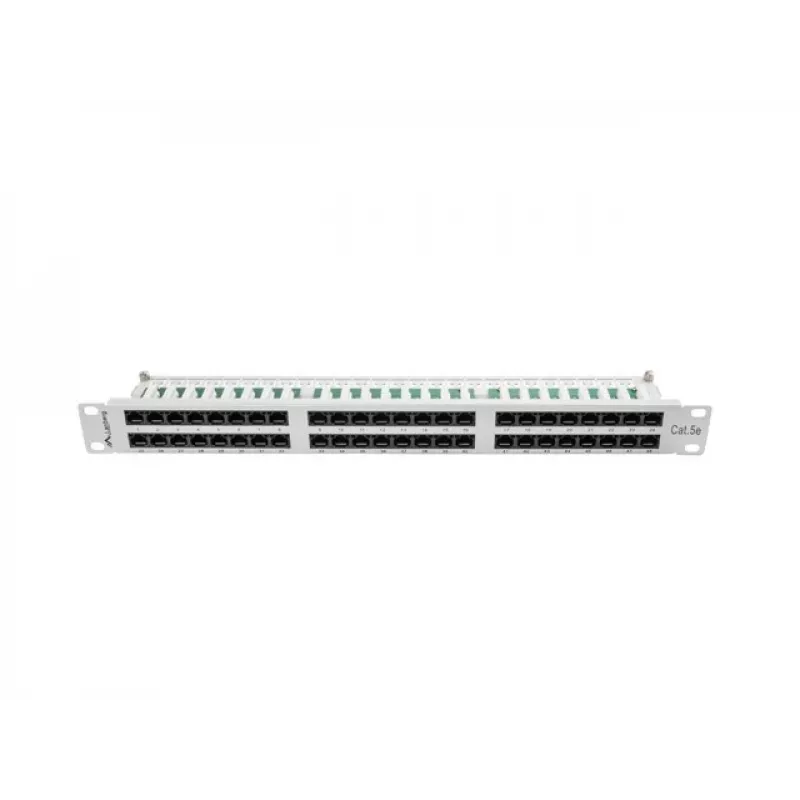 Patch Panel 1U Lanberg PPU5-1048-S 48 prievadų Cat5e