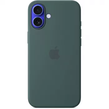 Apple iPhone 16 Plus Silikoninis Dėklas su MagSafe - Ežero Žalia
