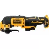Osciliacinis daugiafunkcis įrankis DeWalt DCS353NT-XJ, bešepetėlis, belaidis, 12 W, 840 g, juoda/geltona