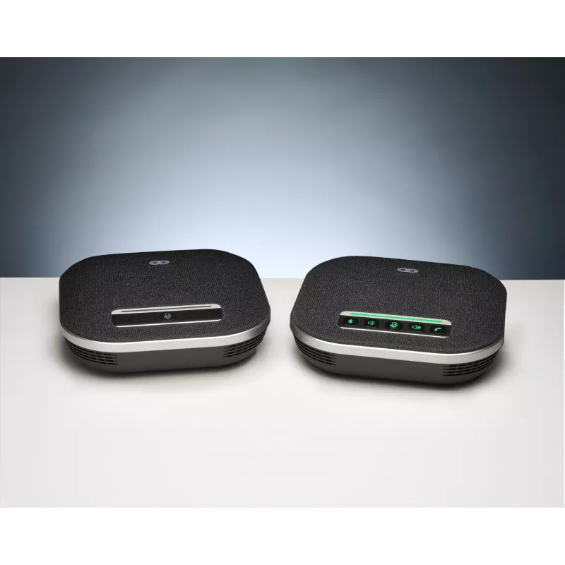 Konferencinis garsiakalbis Boom Collaboration GEMINI su įmontuotu mikrofonu, Bluetooth ir USB, juodas