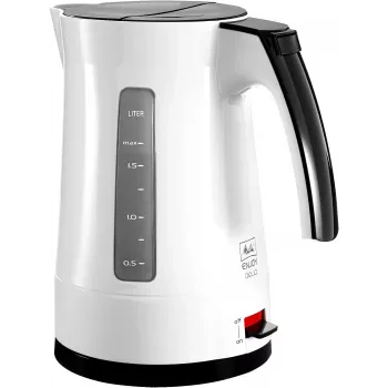 Elektrinis virdulys Melitta Enjoy Aqua 1,7 L 2400 W juodas baltas