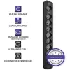Qoltec 50113 apsauginis įtampos filtras 8 kištukiniai lizdai 230 V 1,8 m