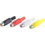 RCA jungtis lizdinė ShiverPeaks BS51500-SET (4 vnt.)