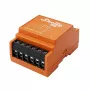 Elektrinis relė Shelly i4 Gen3 Orange Wi‑Fi 2.4 GHz 1 W 110–240 V 4 kanalų