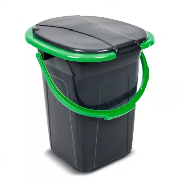 Šiukšlių konteineris Greenblue GB320BB juodas mėlynas plastikinis 19L