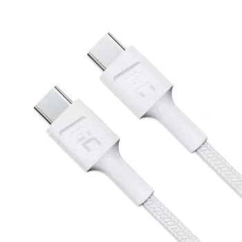 Greencell KABGC31W USB-C laidas, baltas, 30 cm