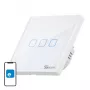 Sieninis išmanusis šviesos jungiklis Sonoff T2 EU TX 3 kanalų Wi‑Fi + RF 433