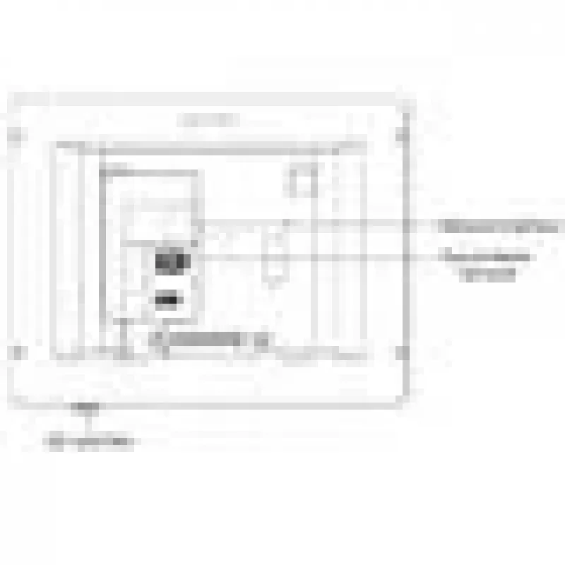 Hikvision DS-KH6320-WTE1-W vaizdo durų skambutis 17,8 cm (7 inch) baltas