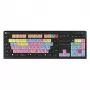 Logickeyboard ASTRA 2 USB QWERTZ klaviatūra juoda, pilno dydžio, 108 klavišai