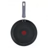 Blyninė keptuvė Tefal Daily Cook G7313855, 25 cm, nelipni, nerūdijančio plieno pagrindas, bakelitinė rankena, Thermo-Signal