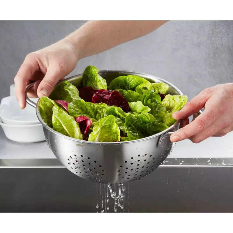 GEFU COLINO nerūdijančio plieno koštuvas virtuvei, 24 cm