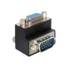 Delock Adapter VGA Kištukas/Lizdas 90° kampu (65171)