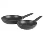 Keptuvių rinkinys Russell Hobbs RH00490MOB Marble Black 20 cm + 24 cm