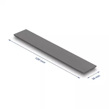 Termo padėklas DeLOCK 18469 3,2 W/m·K pilkas 20x120x1,5 mm