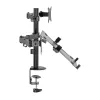 Sieninis laikiklis monitoriui SBOX LCD-LM01-2, 13–27 colių, 12 kg, VESA 100x100