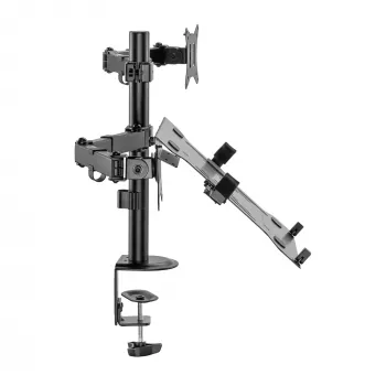 Sieninis laikiklis monitoriui SBOX LCD-LM01-2, 13–27 colių, 12 kg, VESA 100x100