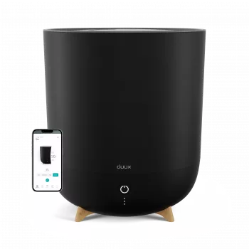 Duux Neo išmanusis drėkintuvas | Talpa 5 L | 50 m² | Ultragarsinis | 500 ml/h | Juodas