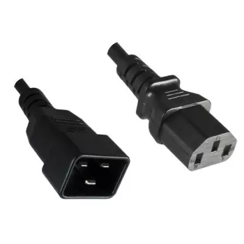 MicroConnect PE030610 maitinimo laidas juodas 1 m C13 jungtis C20 jungtis