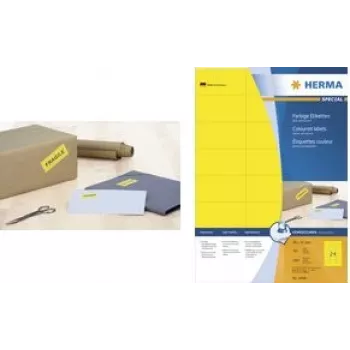 Lipni etiketė HERMA 4559 Stačiakampė Žalia 1400 vnt