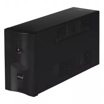 Gembird UPS-PC-652A nepertraukiamo maitinimo šaltinis (UPS) Line-Interactive 0,65 kVA 390 W 3 AC lizdai