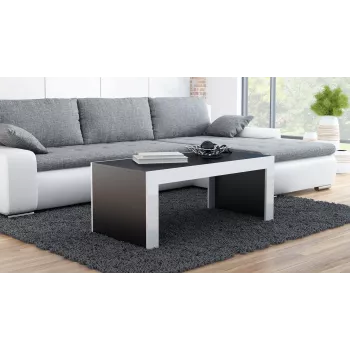 Cama TESS120 CZ/BI kavos / šoninis / kampinis staliukas Kavos staliukas stačiakampė forma 2 koja (-os)