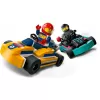 Konstrukcinis žaislas LEGO 60400 City Go-Karts su lenktynininkais – rinkinys su minifigūrėlėmis ir transporto priemonėmis