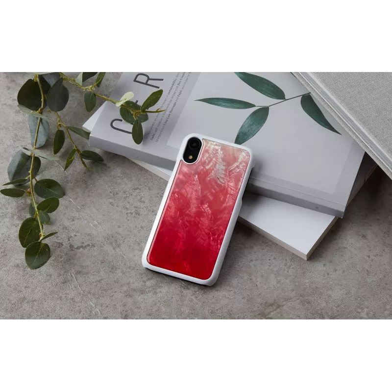 iKins apsauginis dėklas iPhone XR – pink lake ir balta spalva
