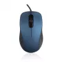 ModeCom MC-M10S - Pelė - Optinė - 3 mygtukai - Laidinė - USB - Mėlyna