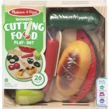 Melissa & Doug Cutting Fun Set – Žaidimų virtuvės pjaustymo rinkinys