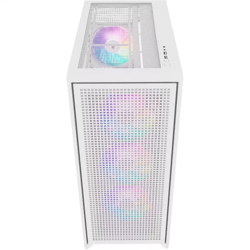 Korpusas Silentware Air 2000 A-RGB White – vidutinis bokštas su A-RGB apšvietimu