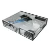 SilverStone MILO ML03 - stalinis kompiuterio korpusas - Mikro-ATX - be maitinimo šaltinio (ATX / PS/2) - juodas - USB / garsas (SST-ML03B-R)