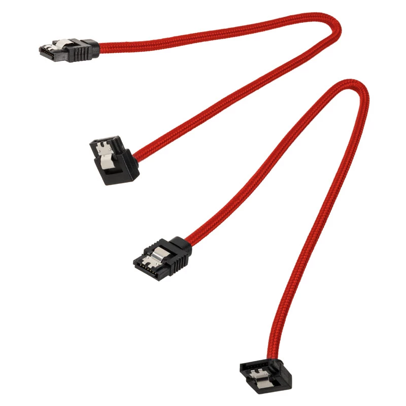 SATA III kabelis Corsair CC-8900280 0,3 m juodas/raudonas