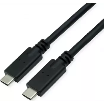 ROLINE USB 3.2 Gen 2 laidas C-C ST/ST 10Gbit/s Emark 100W juodas
