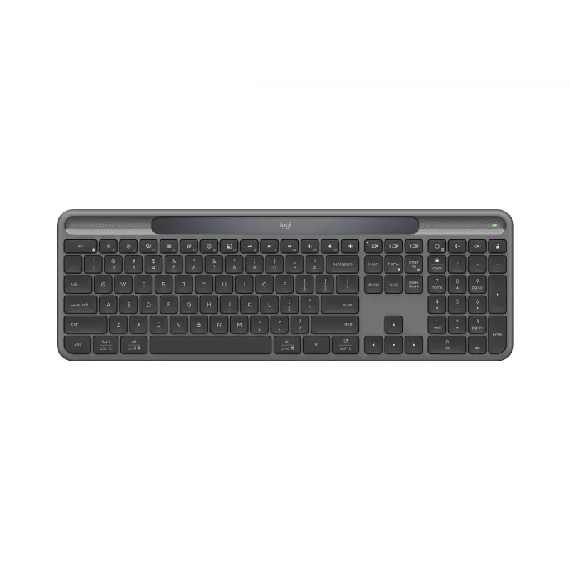 Belaidė klaviatūra Logitech 920-013779 RF Wireless Bluetooth, Graphite