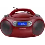 Blaupunkt BB18BK nešiojamas CD grotuvas, radijo imtuvas, 4 W, raudonas
