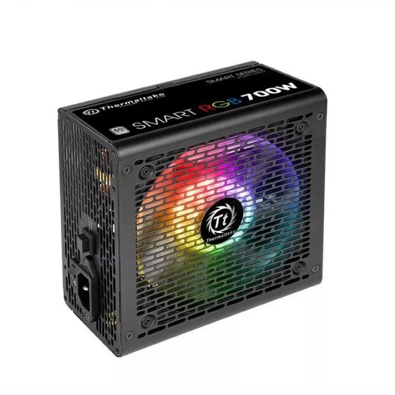 Maitinimo blokas Smart 700W RGB, 80PLUS, 230V EU, 2xPEG, 120mm, Single Rail