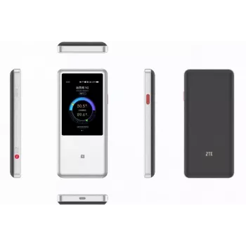 Maršrutizatorius ZTE U60 Dviejų juostų Wi‑Fi 802.11ac | 2,4/5 GHz, NanoSIM, USB‑C, 64 įrenginiai