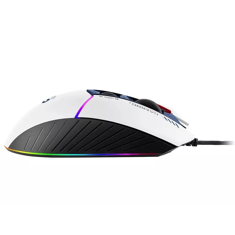 Žaidimų pelė A4Tech Bloody W95Max USB – dešinė ranka, balta, 12000 DPI, 1 ms, 250 ips, 125/2000 Hz