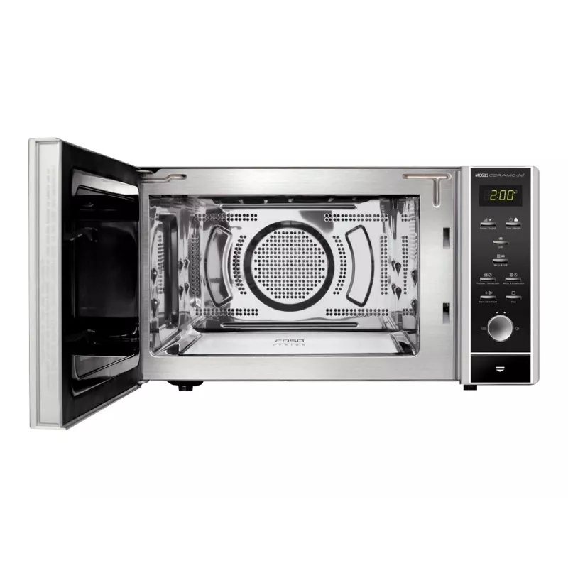 Caso MCG 25 mikrobangų krosnelė, laisvai pastatoma, 25 L, 900 W, konvekcija, grilis, juoda