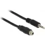 Audio kabelis 3,5 mm DeLOCK 85116 1 m juodas