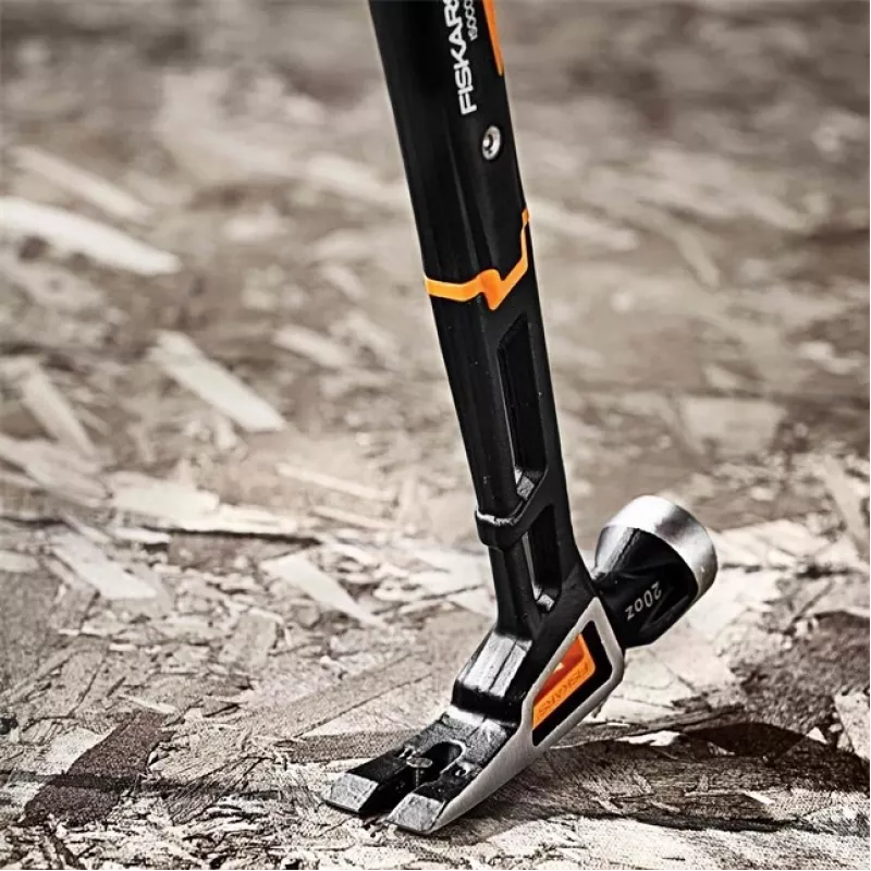 Fiskars 1020214 plaktukas nagų traukimui Juoda, Metalinė, Oranžinė