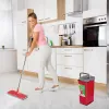 Grindų valymo rinkinys GB870 MaxiClean su plokščia šluoste ir 2 viename kibiru 5,7 l
