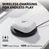 Ausinės Soundcore AeroFit 2, atviro tipo, belaidės Bluetooth, baltos