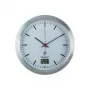 Sieninis laikrodis Renkforce E1003R — 17 cm skersmuo, sidabrinė spalva