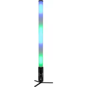 LED vamzdis EUROLITE AKKU IP 360° PRO CRMX – belaidis įkraunamas 360° pikselinis šviestuvas