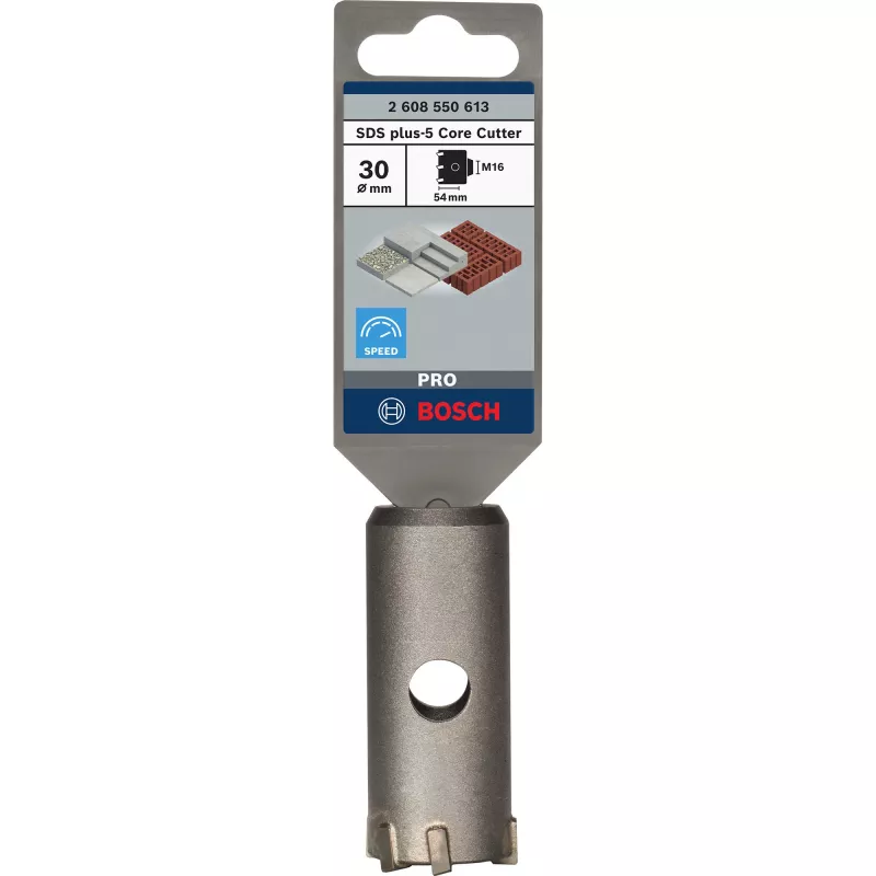 Bosch SDS plus-9 CoreCutters rinkinys, vienas, gręžtuvas, metalas, 80 g, 1 vnt.