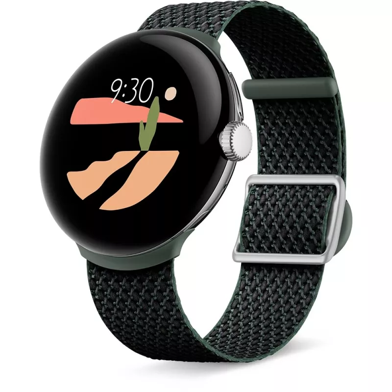 Google - Laikrodžio dirželis išmaniesiems laikrodžiams - 137-203 mm - Dramblio kaulo spalvos - skirtas Google Pixel Watch (GA03270-WW)