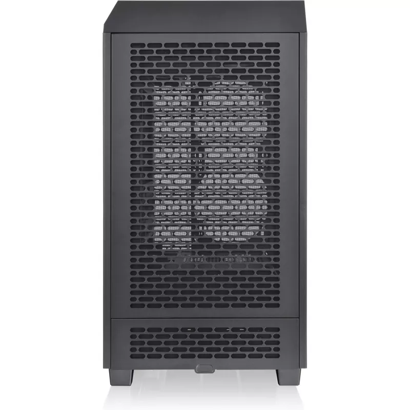 Thermaltake The Tower 200 Mini bokštas juodas, grūdintas stiklas
