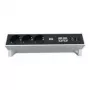 Prailginimo laidas Bachmann DESK 2 0,2 m 3 AC lizdai juoda balta